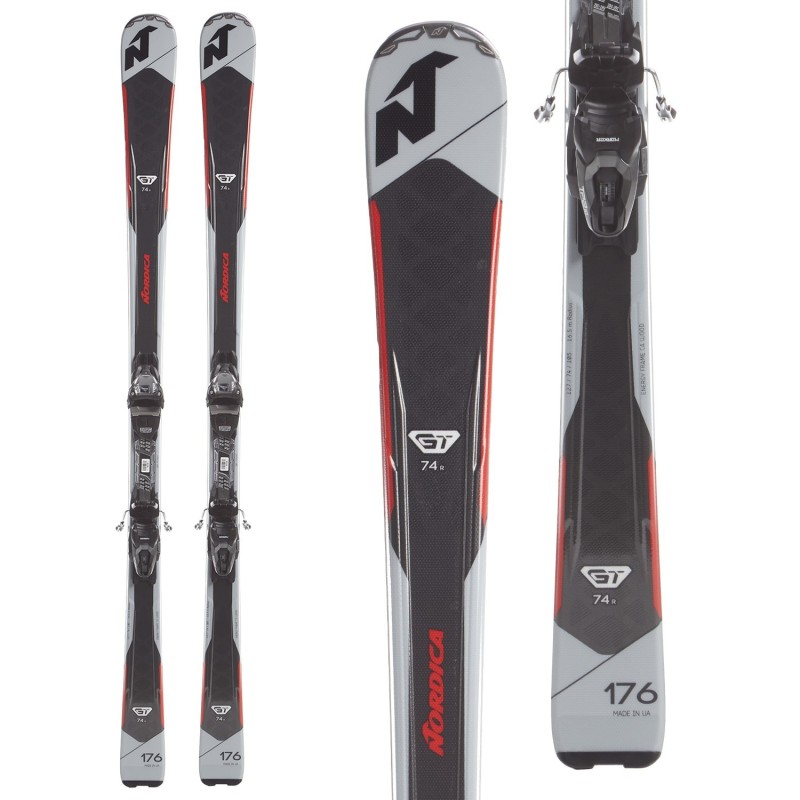 ESQUI SKI NORDICA GT R EVO  0A844000002 + FIJACIONES N ADV 0CQ2 0024040