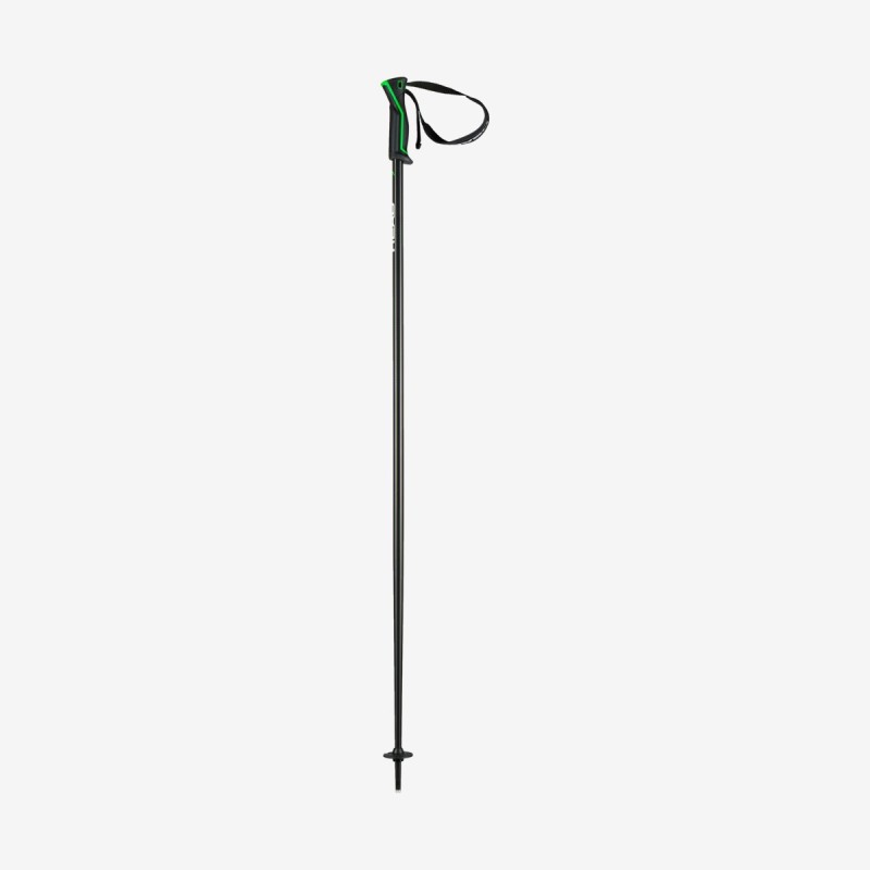 BASTONES SKI POLES HEAD FRONTSIDE ANTHRACITE GREEN 381162