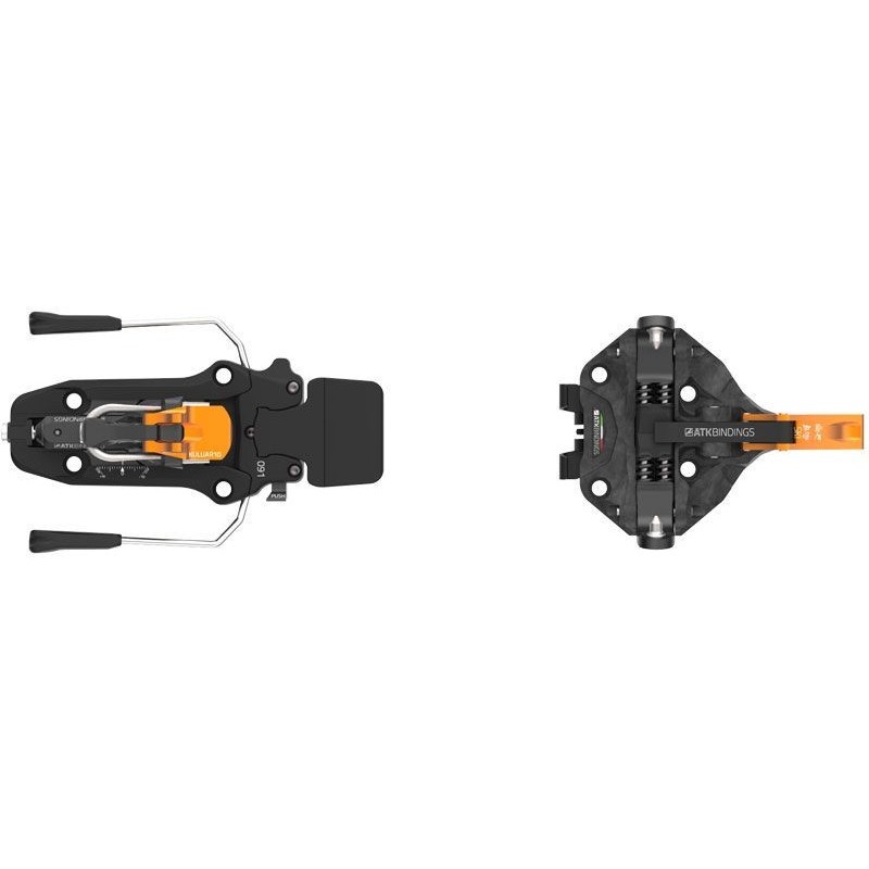 Attacchi ATK Flow 10 con Freni Inclusi | Sci Alpinismo