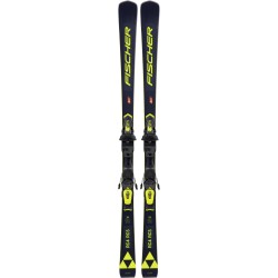 ESQUI SKI FISCHER RC4 RCS BLACK AR A07722+ FIJACIONES RC4 Z11 PR T40020