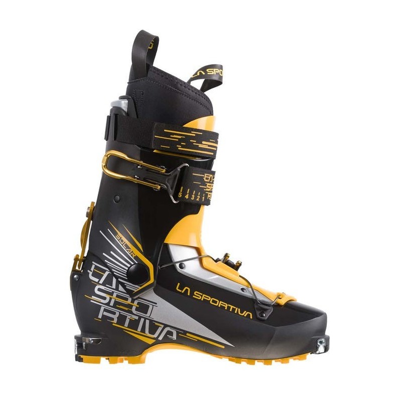 Scarponi Scialpinismo La Sportiva Solar Black/Yellow | esqui-outlet.com