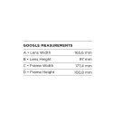 MASCARA DE ESQUIS BOLLE ECO TORUS M SMALL/MEDIUM BG009001