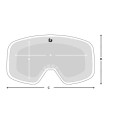 MASCARA DE ESQUIS BOLLE NEVADA JR SMALL BG050011