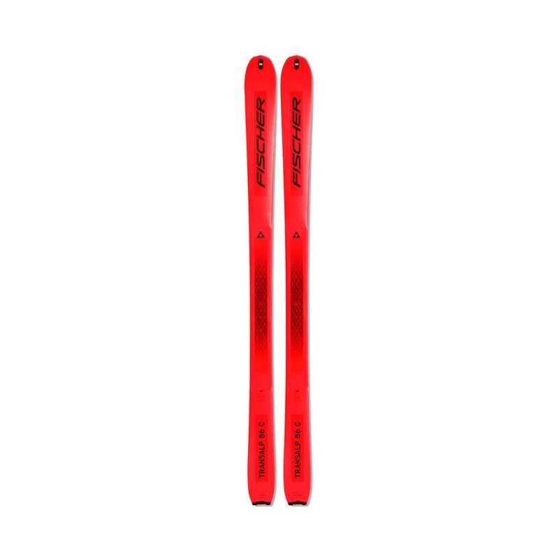 Ein Tourenski-Set von  FISCHER TRANSALP 86 CARBON P23022+Die Bindungen TOUR CLASSIIC ST BRAKE 92+ Die Felle