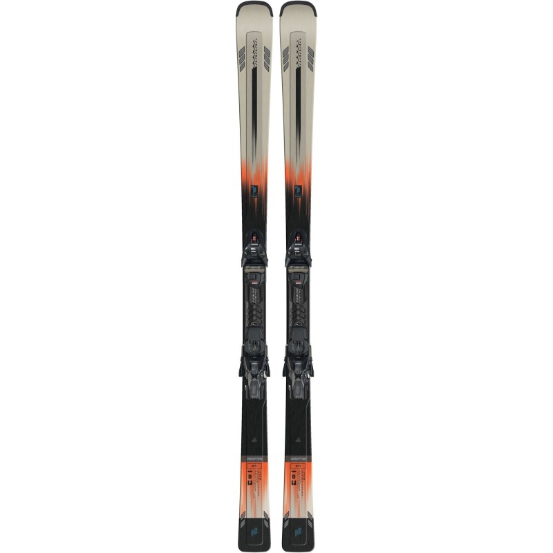 K2 Disruption MTi 10H0001 skis + MXCELL 12TCx Quikclik 6865W1KA bindings