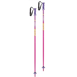 BASTONES SKI POLES LEKI RIDER JR PINK-PURPLE