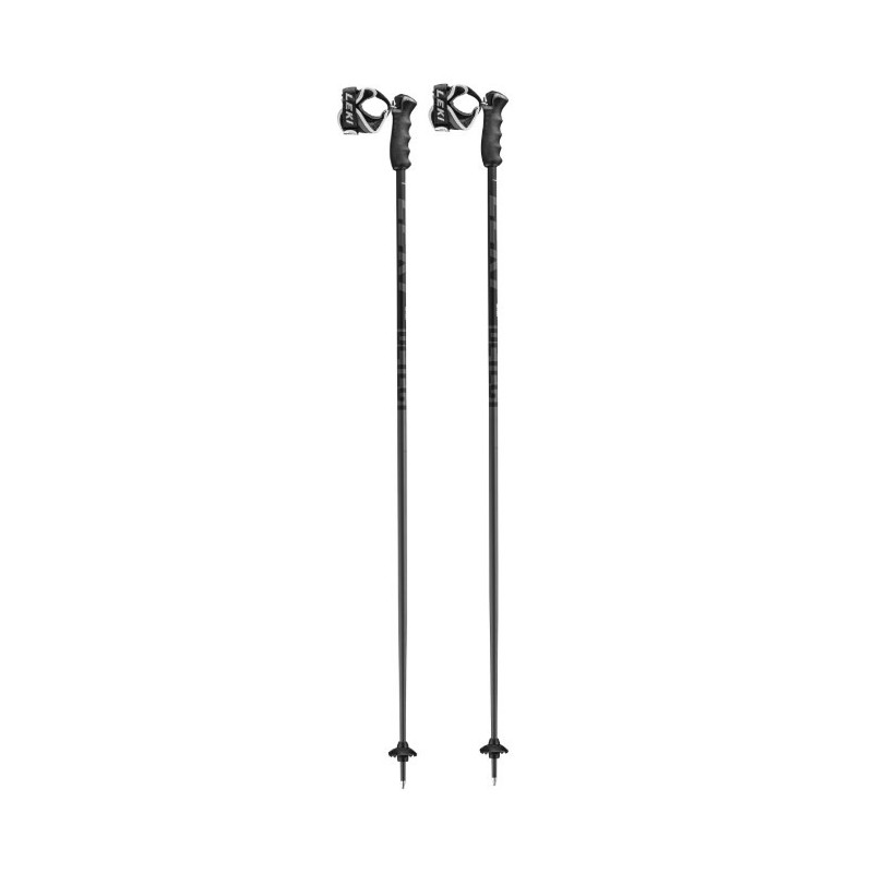 BASTONES SKI POLES LEKI DETECT S DARKANTHRACITE-BLACKWHITE