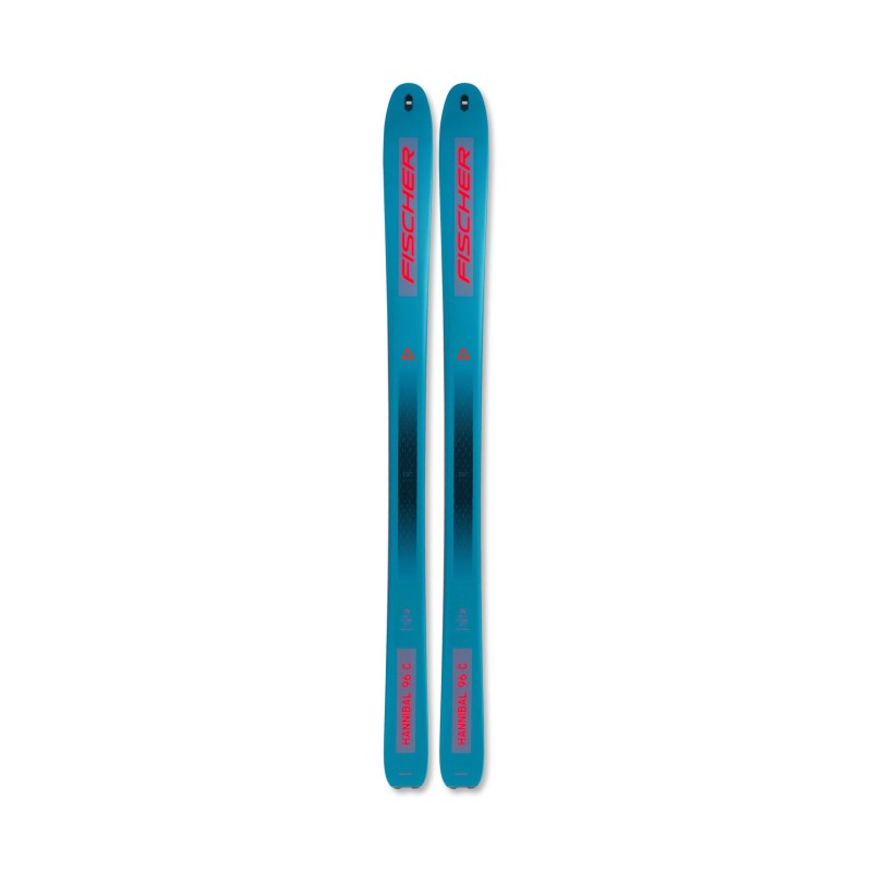 Set da sci alpinismo Fischer Hannibal 96 Carbon + attacchi Fischer Tour Classic Free Brake 105 + pelli di foca