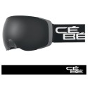 Máscara de esquis Cébé EXO OTG L Black White Matte - Grey Ultra Black Cat.3 CBG256