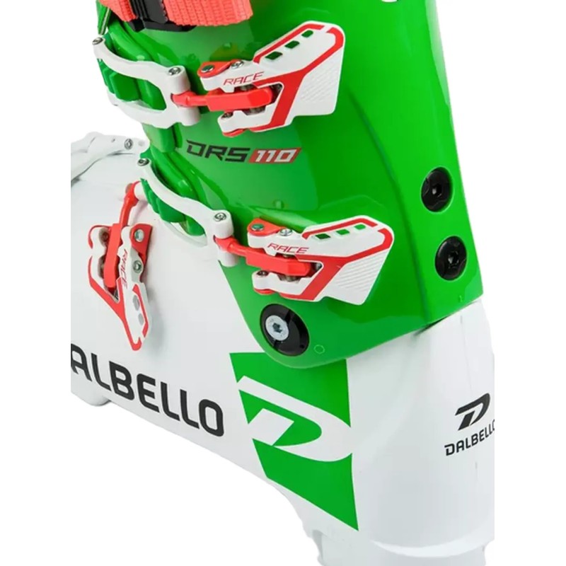 Chaussures Ski Dalbello DRS 110 White/Green Race | esqui-outlet.com