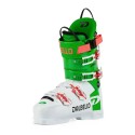 Dalbello DRS 110 White/Green Race Ski Boots | esqui-outlet.com