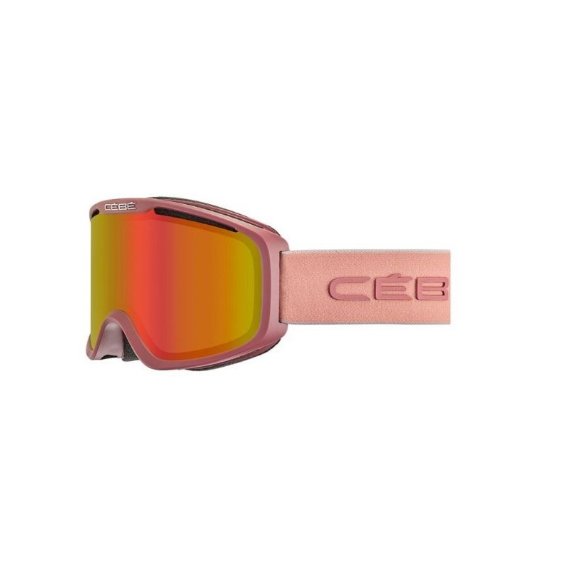 Cébé FALCON OTG Skibrille - Photochromatisch Kat.1-3 - Matte Deep Pink