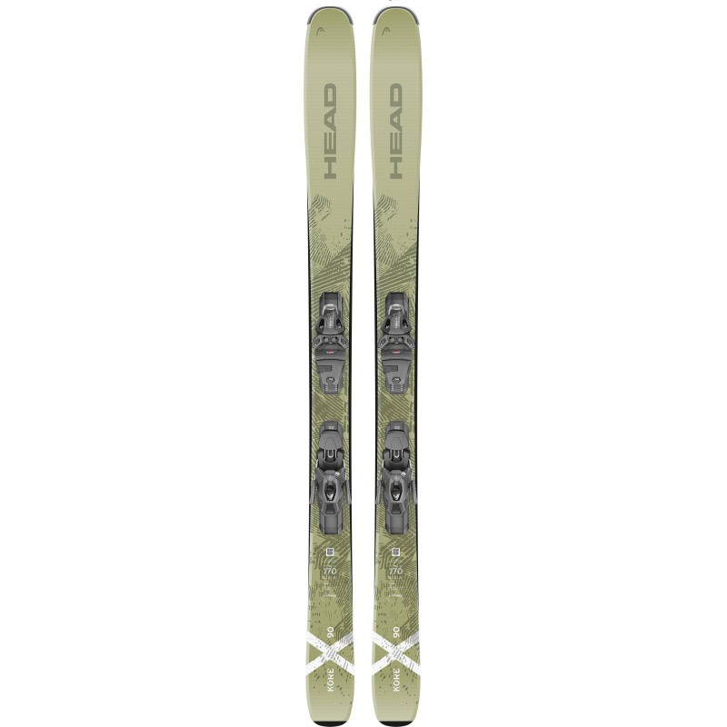 HEAD Kore X 90 Ski Pack + PR 10 GW | Versatile All-Mountain Skis