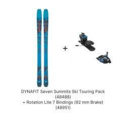 Dynafit Seven Summits Touring Ski Pack + Rotation Lite 7 Bindings