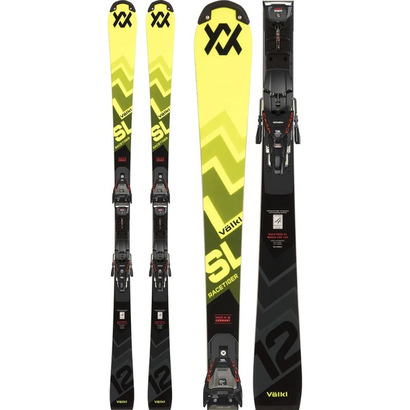 Set Sci Völkl Racetiger SL R FIS + Attacchi Comp 12 | Slalom