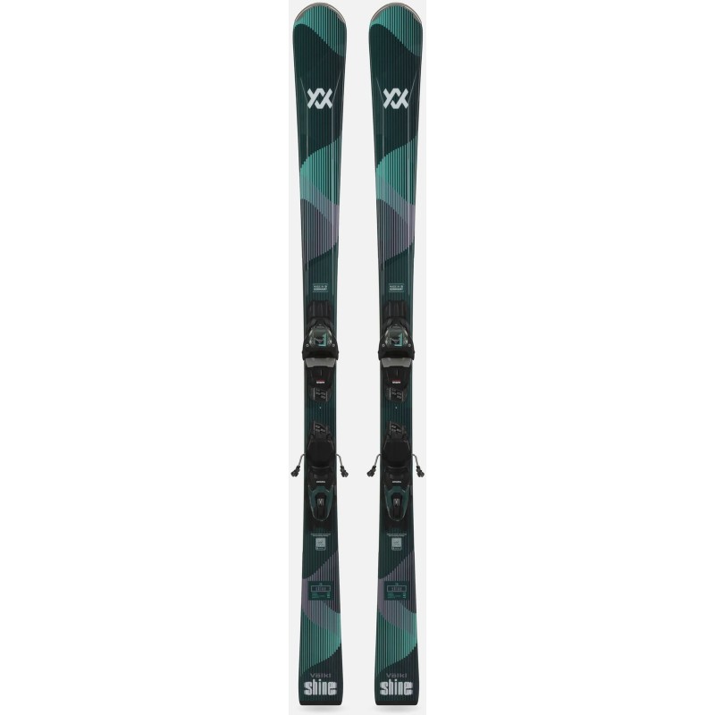 Pack Skis Völkl Shine 76 + vMotion 11 | Ski Piste Femme