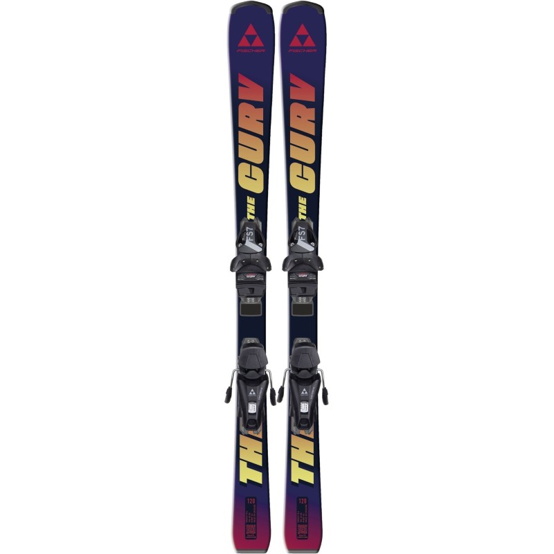 Fischer The Curv Jr Kinderski Set + FS 4 GW Bindung