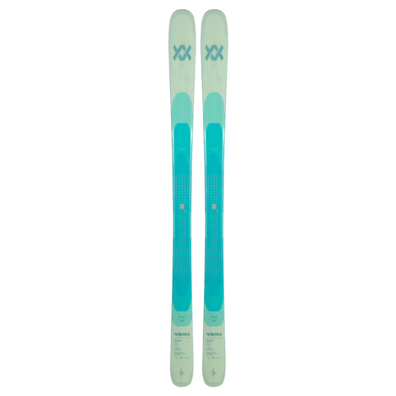 Völkl Blaze 86 Mint Green Skis + Fischer X 11 Bindings | esqui-outlet