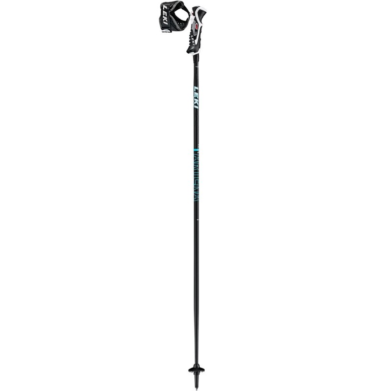 BASTONES SKI LEKI ARTENA AIRFOIL 3D BLACK-DARK TURQUOISE W