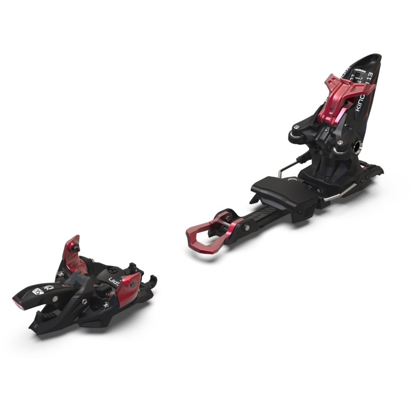 Marker Kingpin 13 75-100mm Schwarz-Rot (7933U1MA) | esqui-outlet.com/de/