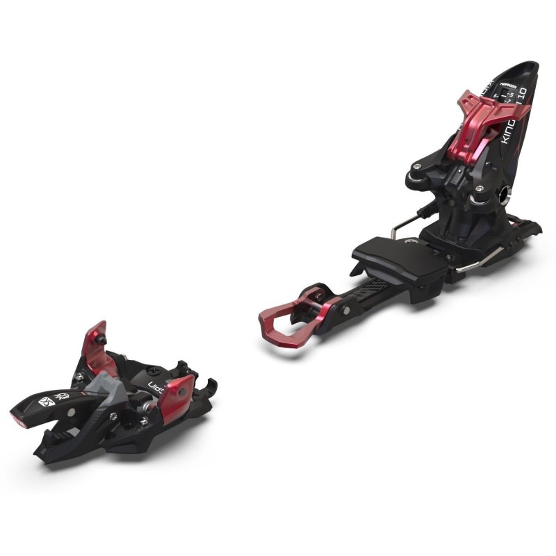 Marker Kingpin 10 75-100mm Noir-Rouge (7733W1MA) | esqui-outlet.com/fr/