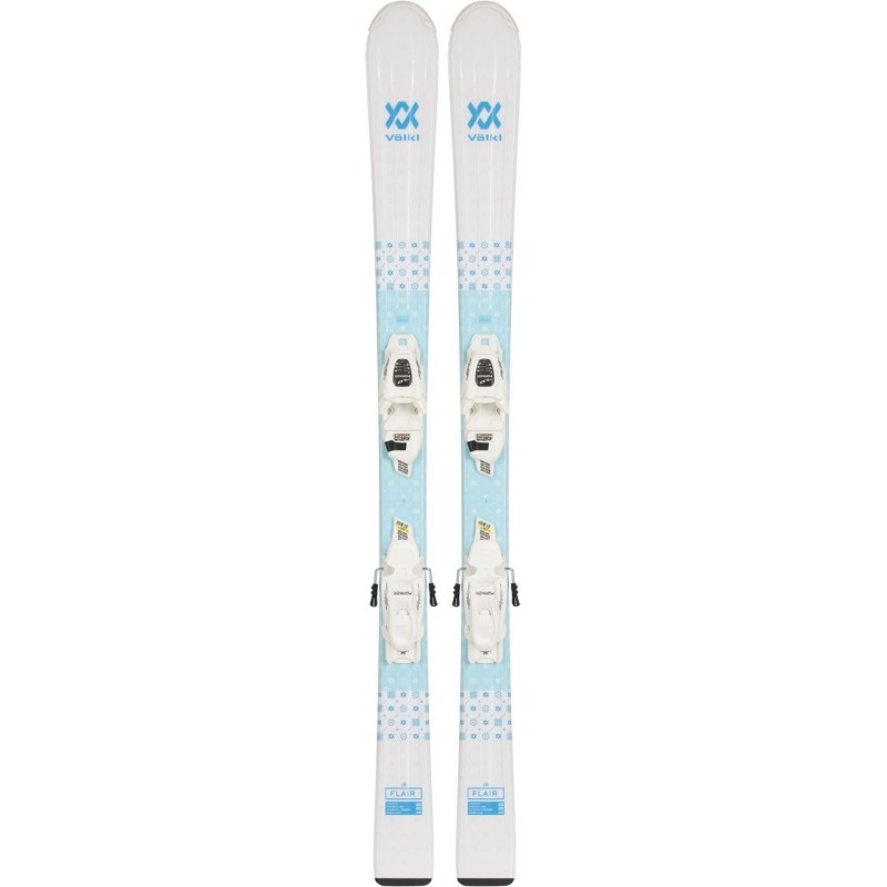 Pack Völkl Flair Jr (121475) + 7.0 vMotion | esqui-outlet.com/en/