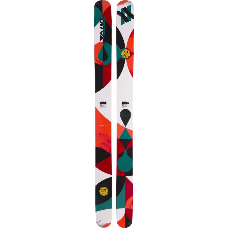 Esquís Freeride Powder Völkl Three (116366,  Sin fijaciones)