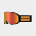 Máscara de esquis Cébé Attraction L Black Blended - Grey Flash Dark Red Cat.3 - Amber Flash Mirror Ca CG00505
