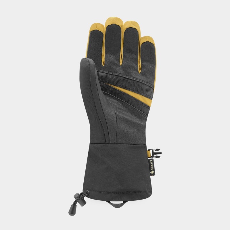 Guantes de esquí ski gloves GORE-TEX RACER GRAVEN 5 BLACK/CAMEL