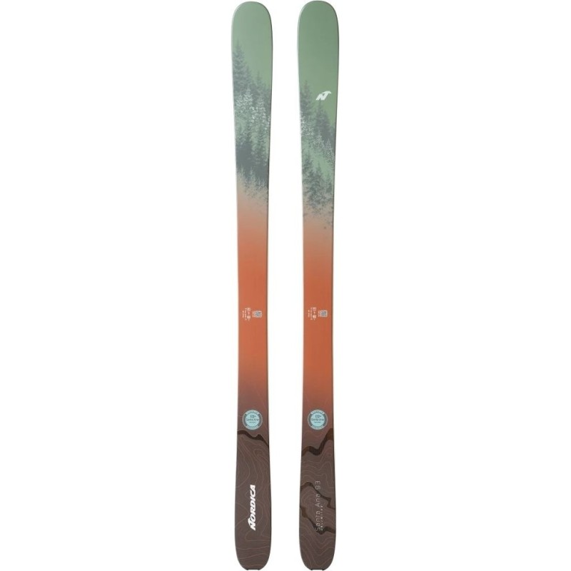 ESQUI SKI NORDICA SANTA ANA 93 UNLIMITED 0A229300 FLAT