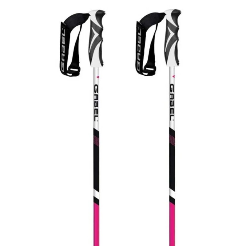 Gabel Carbon Cross Ski Poles Pink | Ultra-Light Carbon