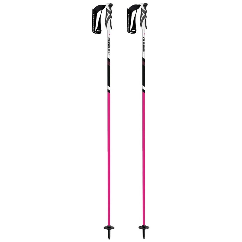 Gabel Carbon Cross Ski Poles Pink | Ultra-Light Carbon